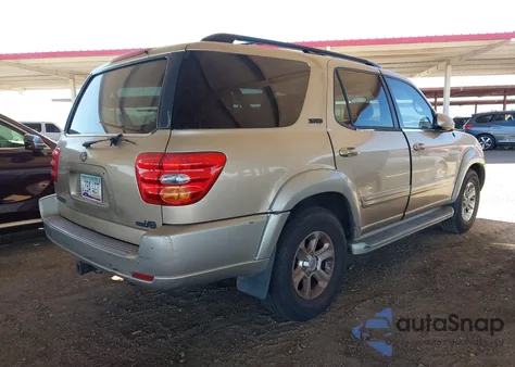 2001 Toyota Sequoia Sr5 V8 from USA, damaged, VIN 5TDZT34A51S033366